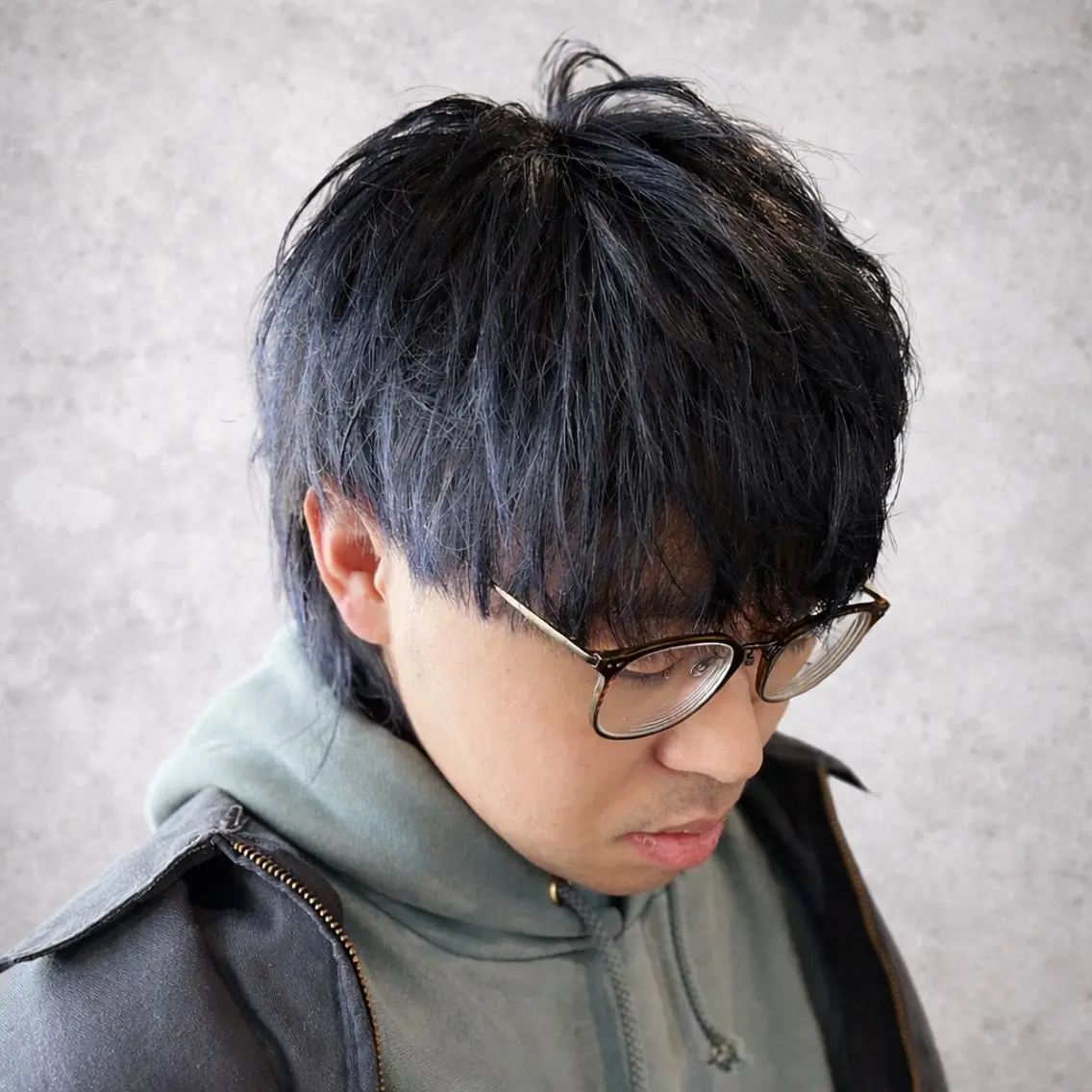 ショート カラー メンズ カット ヘアカラー スナップフォト確認 お願いします!竹内のヘアスタイル