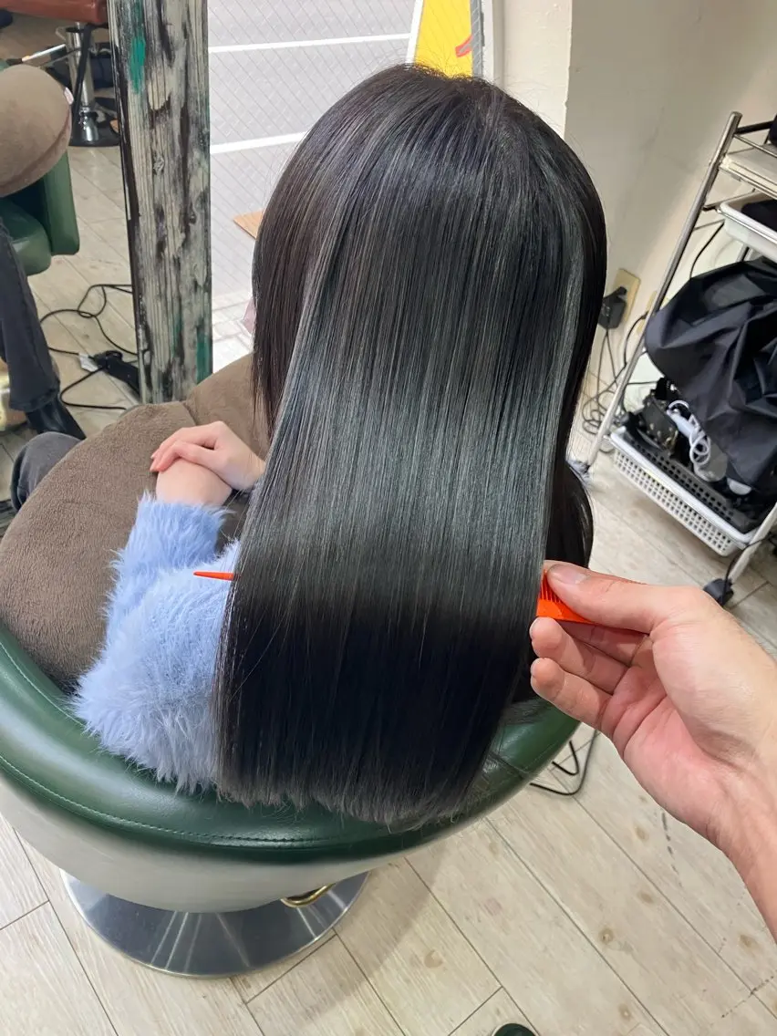 セミロング カラー 髪質改善 ヘアカラー トリートメント 🍀髪質改善、カラー TAICHI🍀のヘアスタイル