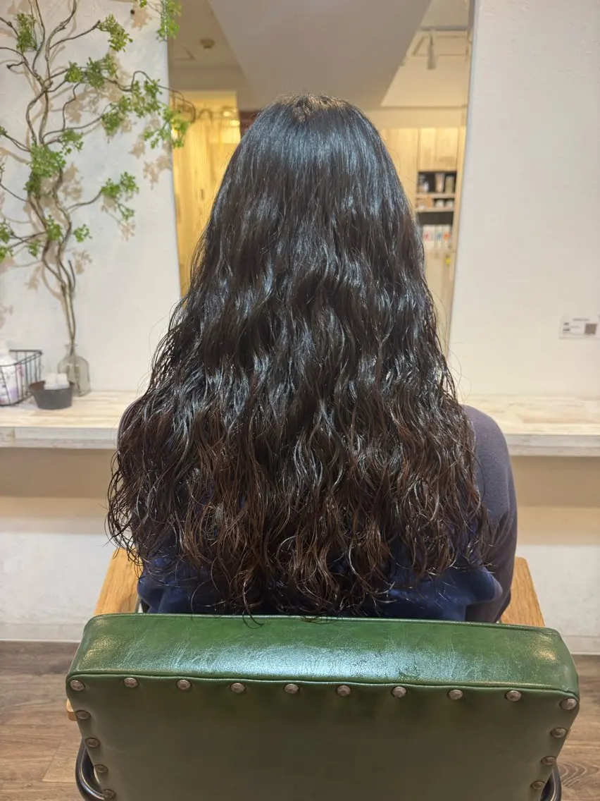 ロング パーマ ロング カット パーマ m ā l o.🌷 サカモトマイコのヘアスタイル