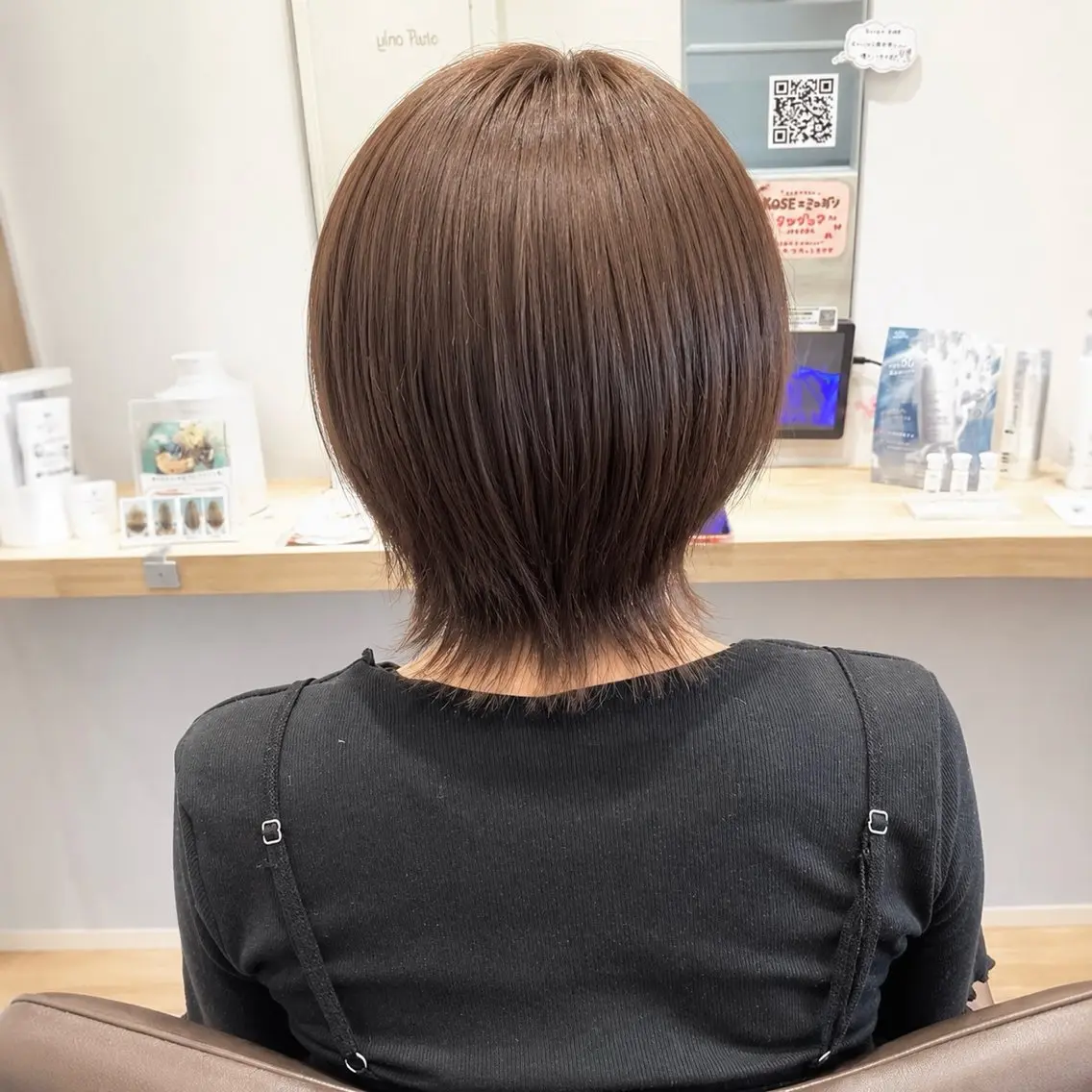 ミディアム カラー 樽田 琉玖のヘアスタイル