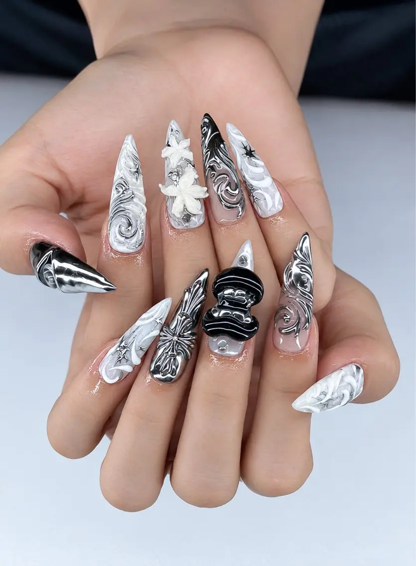 ネイル ハンドネイル Rosy Nail Galleryのネイルデザイン