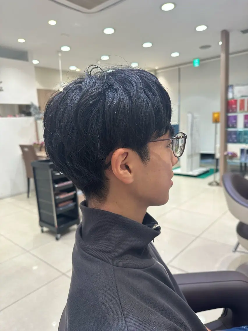 メンズ カット Miyu🦄ash カット/まつげのヘアスタイル