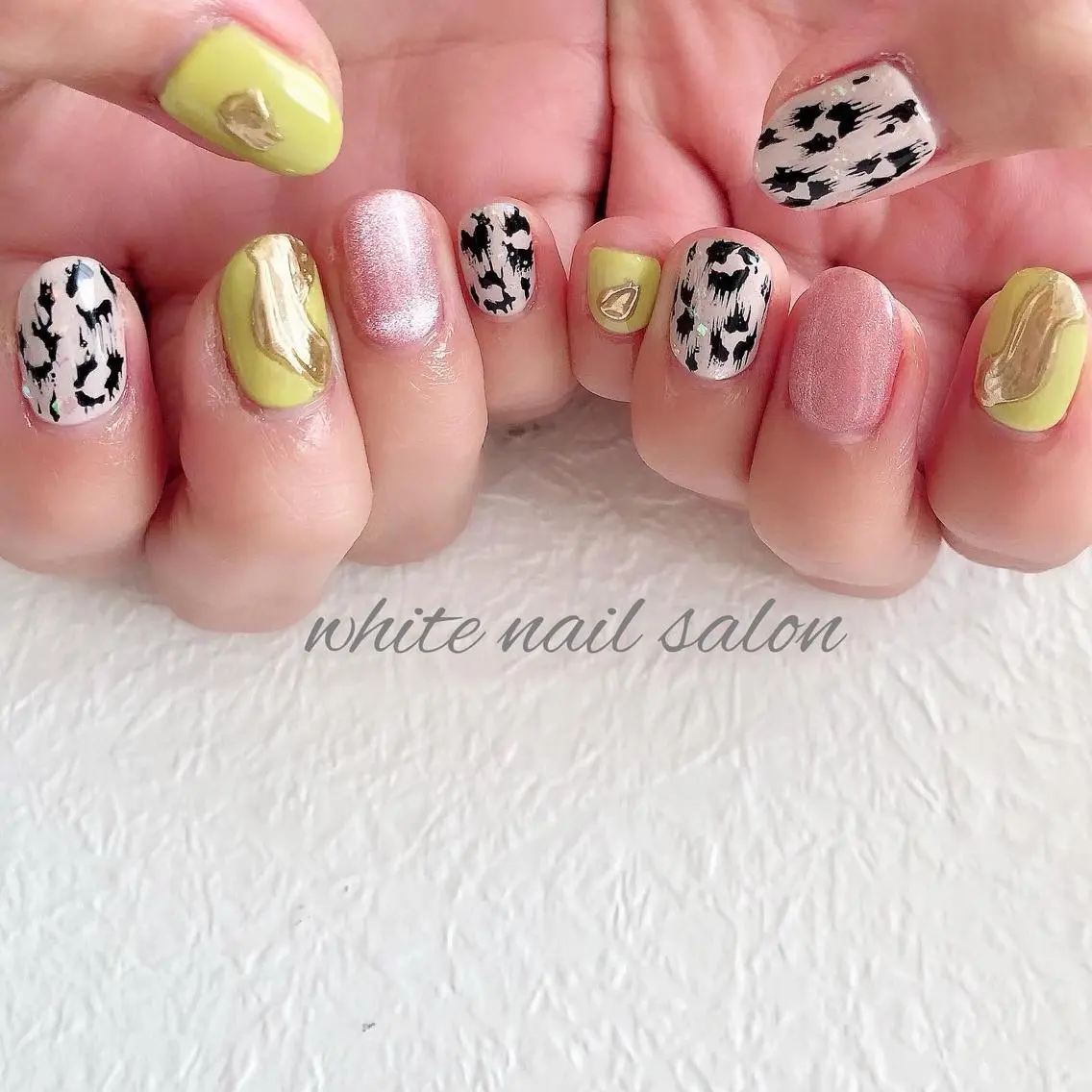 ネイル ジェルネイル ハードジェル 持ち込み ソフトジェル white nail salonのネイルデザイン