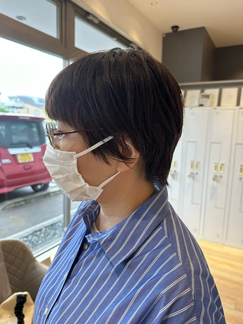 ショート and fine ほりのヘアスタイル