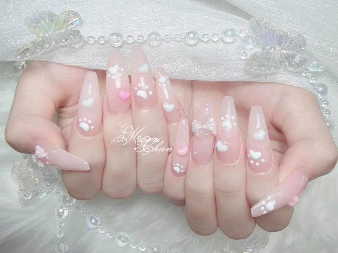 ネイル 長さ出し 韓国ネイル スカルプネイル ワンホンネイル ハンドネイル ハンドケア Yuki🌸 nailのネイルデザイン