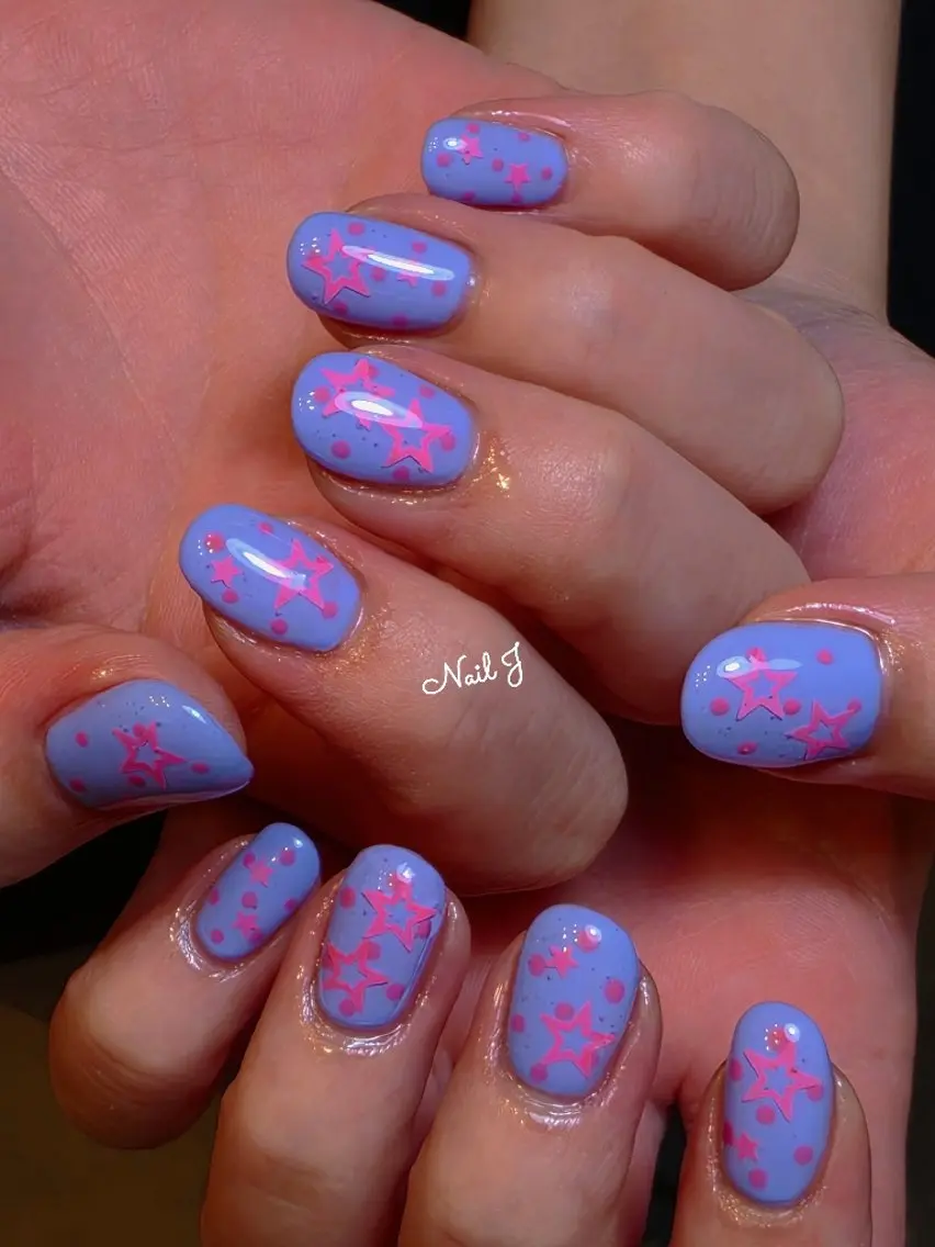 ネイル 韓国ネイル 夏ネイル ハンドネイル Nail Jのネイルデザイン