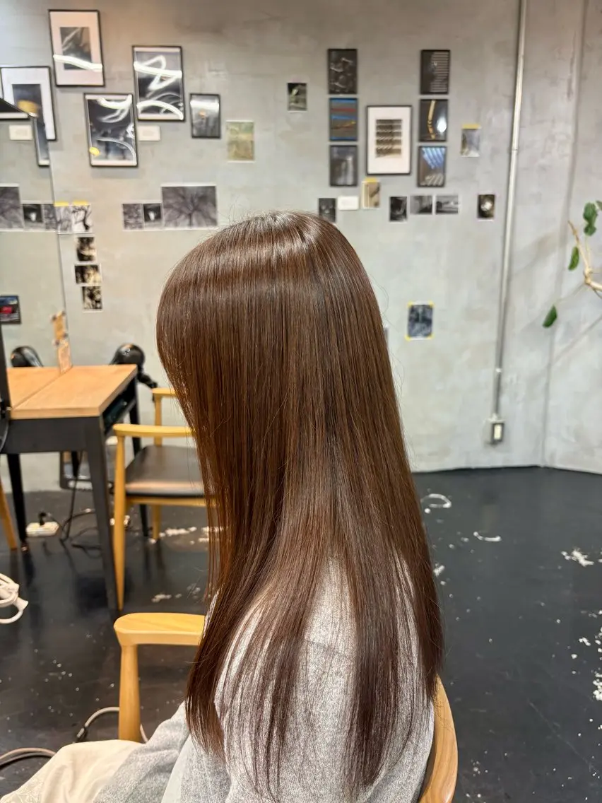 ロング カラー ヘアカラー トリートメント 🌎Lmano 🌎ゆうきのヘアスタイル