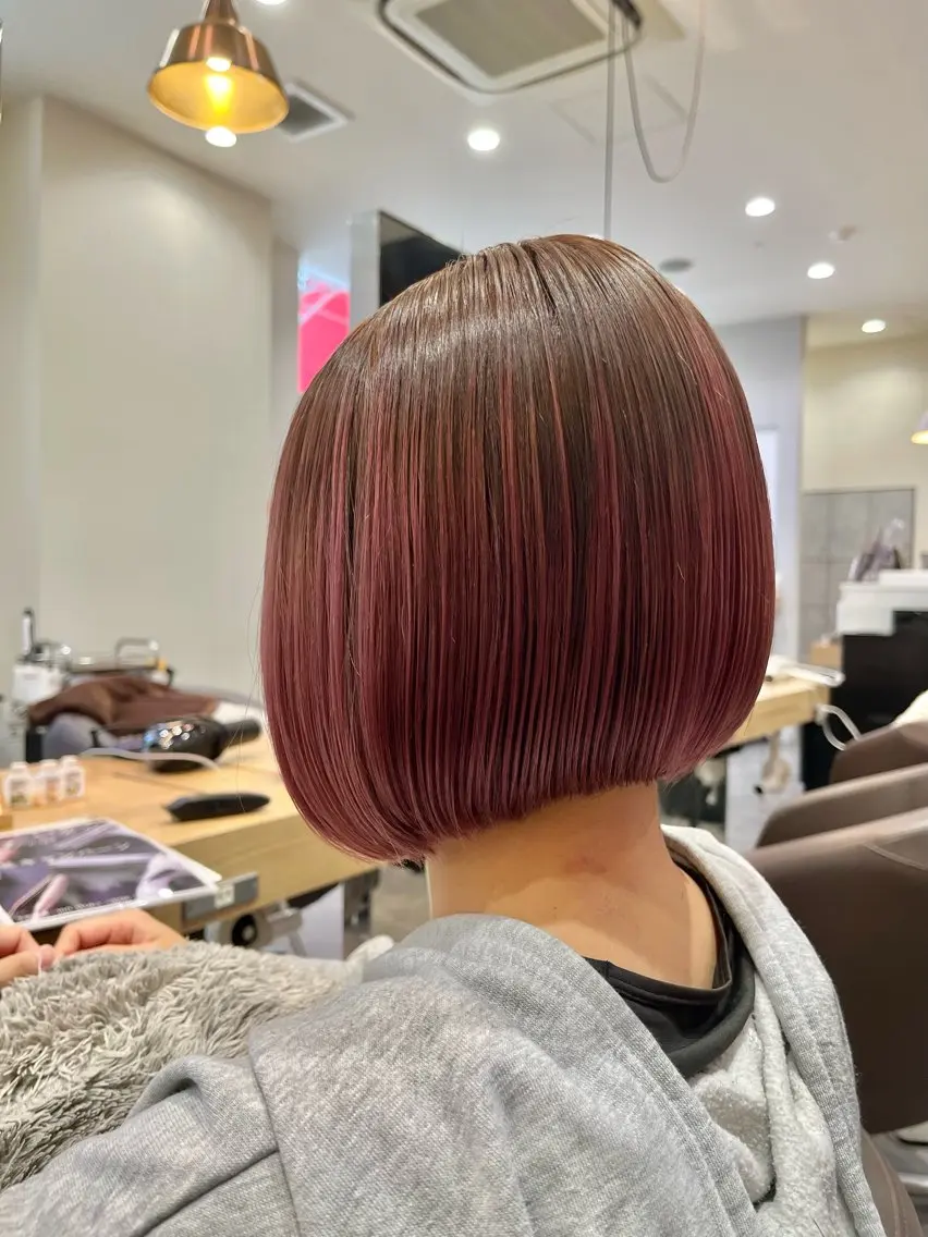 ショート ボブ ショート ボブ横山真樹のヘアスタイル