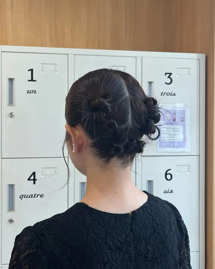 ヘアアレンジ ボブ ヘアセット MOLLA / マナ✴︎のヘアスタイル
