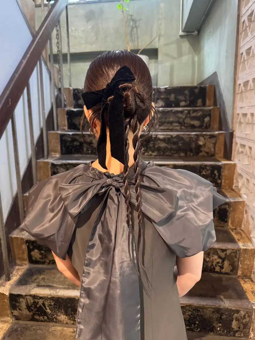 ヘアアレンジ 透明感カラー / レイヤー / Meiのヘアスタイル