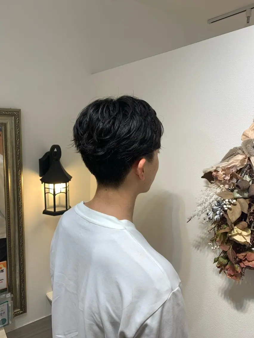 パーマ カット パーマ トリートメント メンズカット ⭐こさかしょうご⭐のヘアスタイル