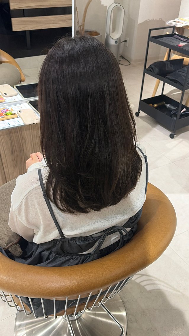 ロング 🌟カットモデル 募集中🌟田中怜菜のヘアスタイル