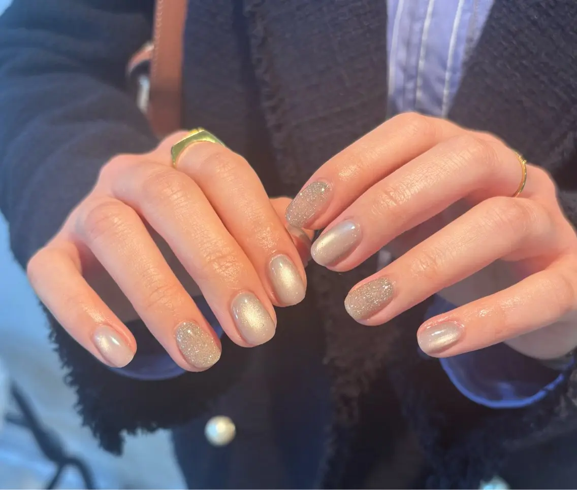 ネイル マグネットネイル オフィスネイル free'snail N A Oのネイルデザイン