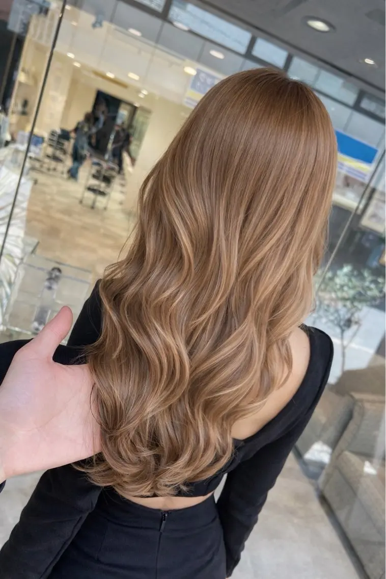 【毛先のパサつき・枝毛を整える】毛先カット✂️➕オーガニックカラー🎨➕ケラチン保護トリートメント✨の写真