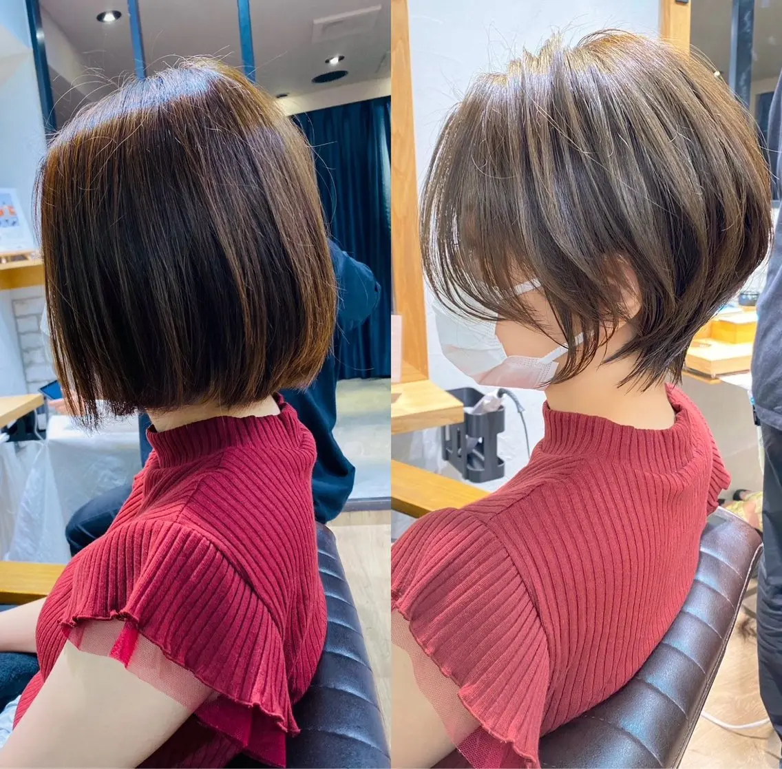ショート カラー カット トリートメント ヘッドスパ 【6月限定価格】 ショート特化/荒砂のヘアスタイル