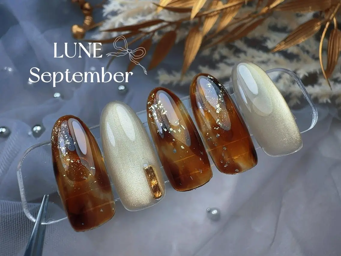 ネイル ハンドネイル LUNE nail salon えりか✨のネイルデザイン