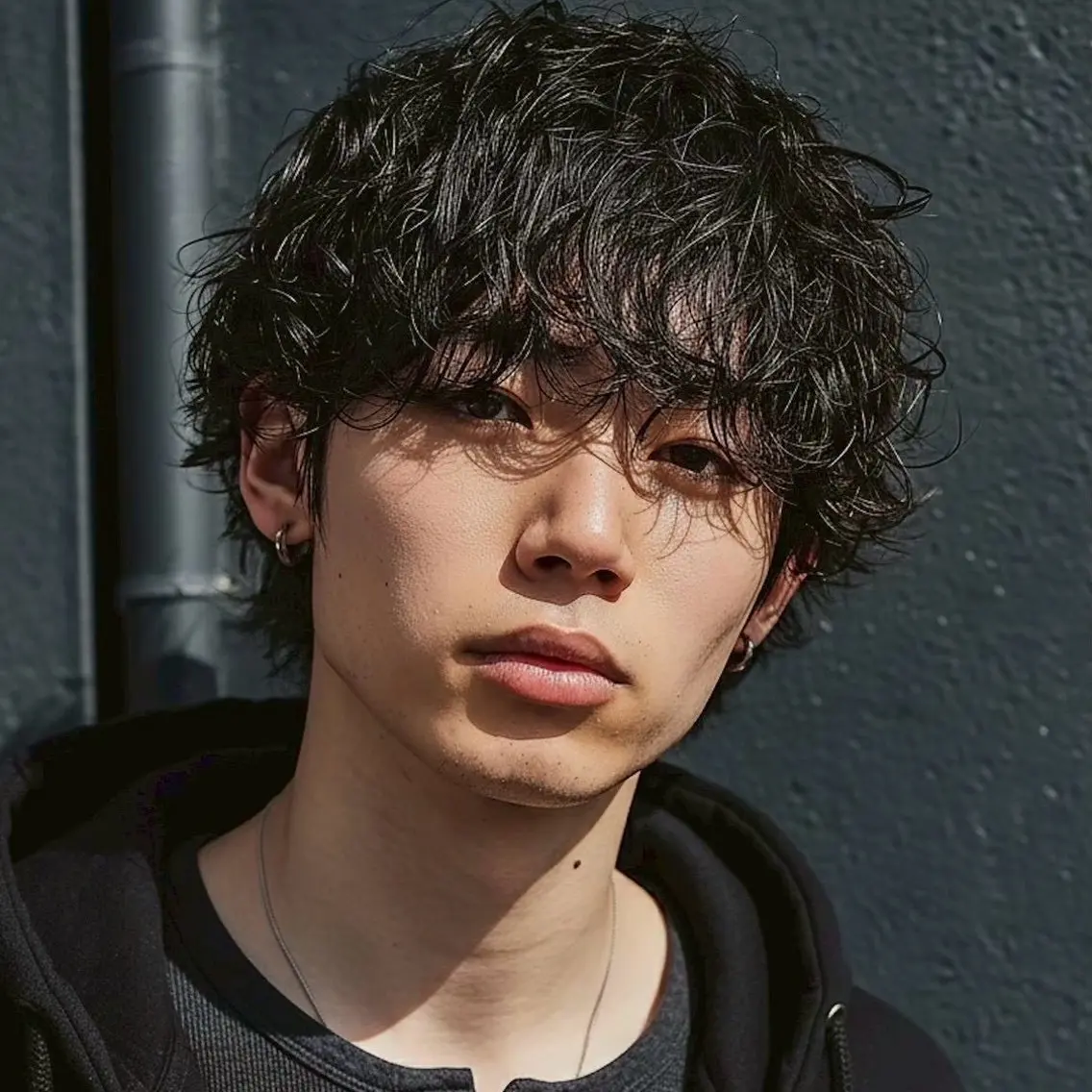 パーマ メンズ カット パーマ 🌀渋谷メンズヘア 🌀河野瑠太のヘアスタイル