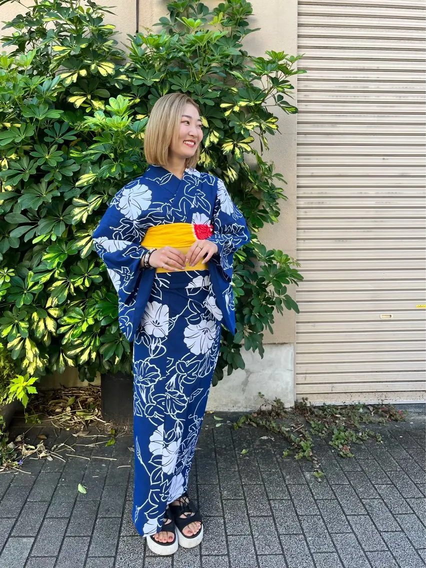 浴衣着付けの写真