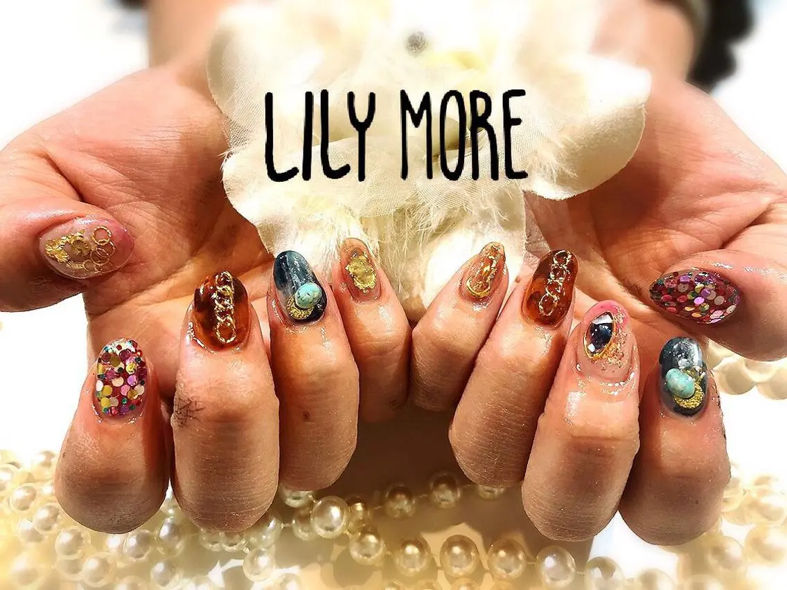ネイル ニュアンスネイル Lily closetのネイルデザイン