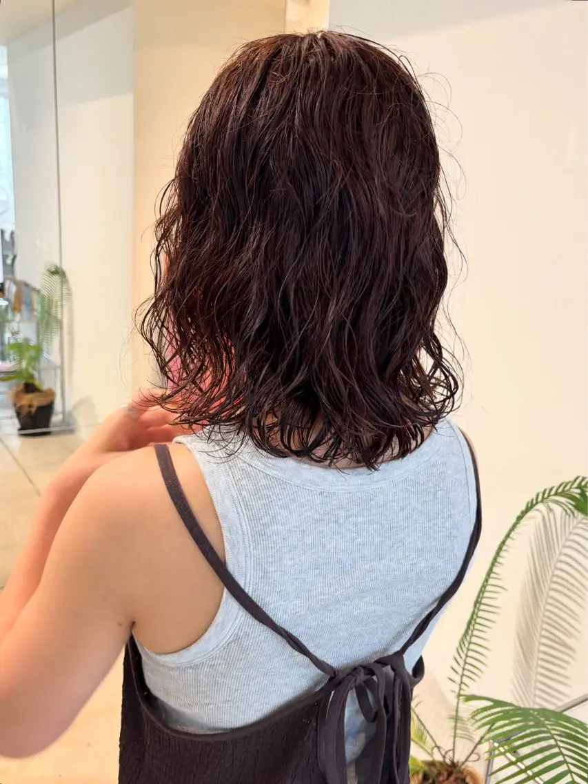 【新規限定】カット+パーマ+カラーの写真
