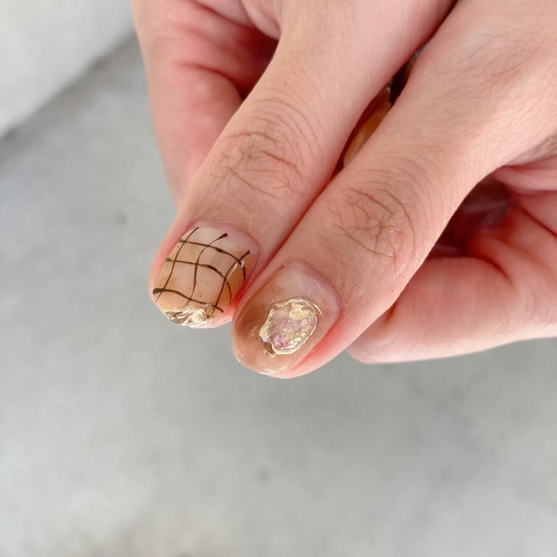 ネイル 地爪育成💅 kanaoanailのネイルデザイン