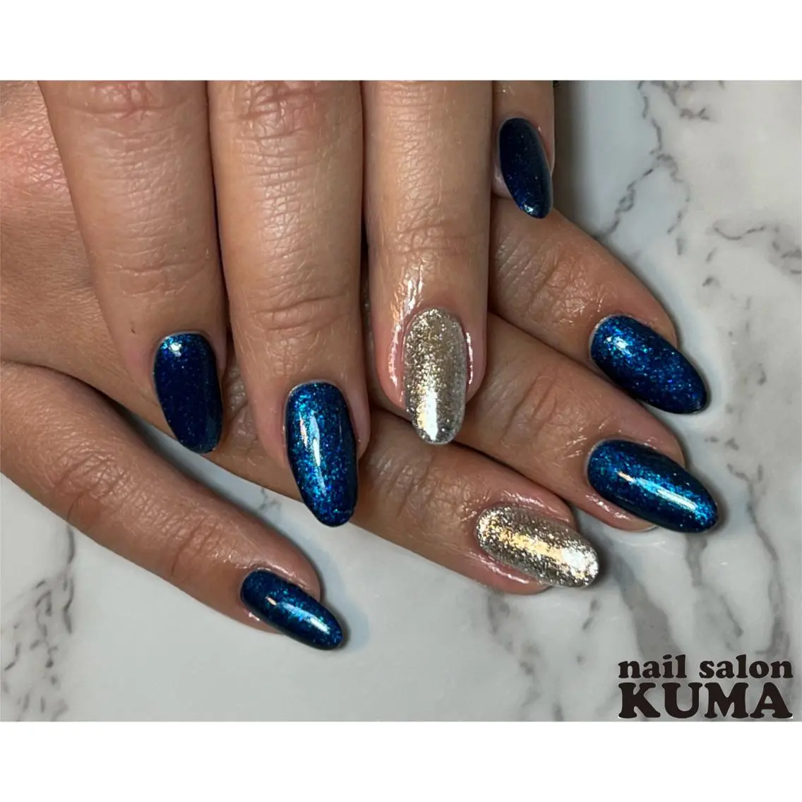 ネイル アートネイル フレンチネイル オフィスネイル シンプルネイル 冬ネイル nailsalon KUMAのネイルデザイン