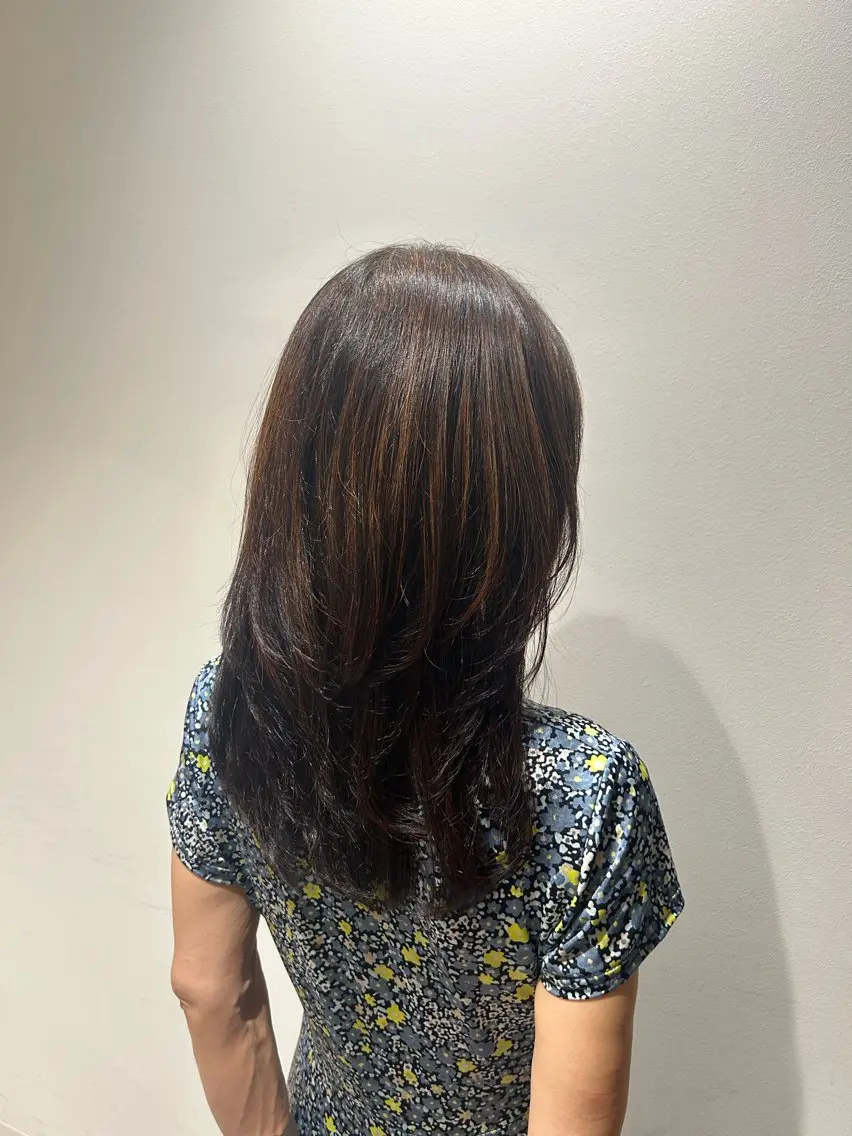 ロング パーマ ちもも 🩵ྀིのヘアスタイル