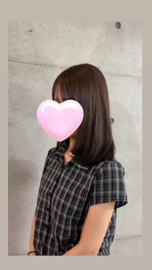 ミディアム トリートメント ヘアカラー MISAKI ‎のヘアスタイル