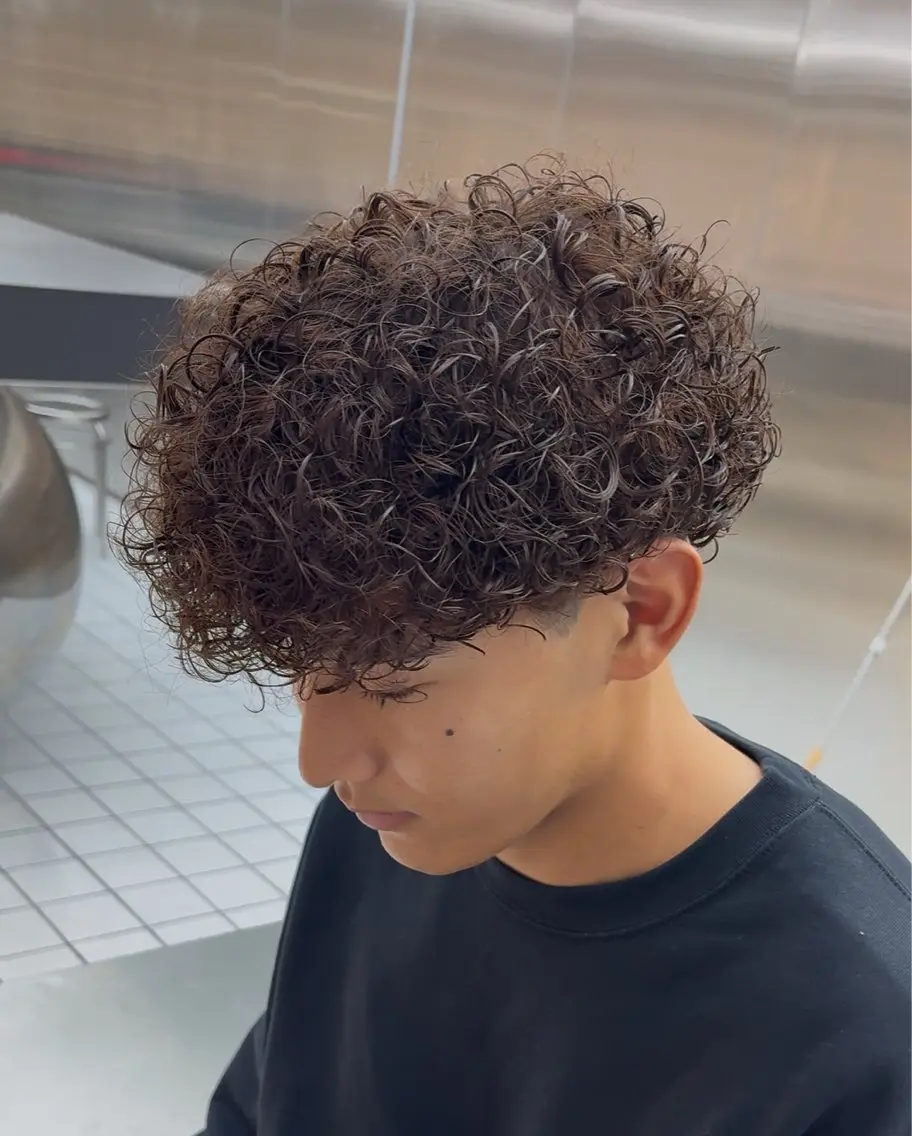 パーマ メンズ パーマ fifth櫻井 結楽のヘアスタイル
