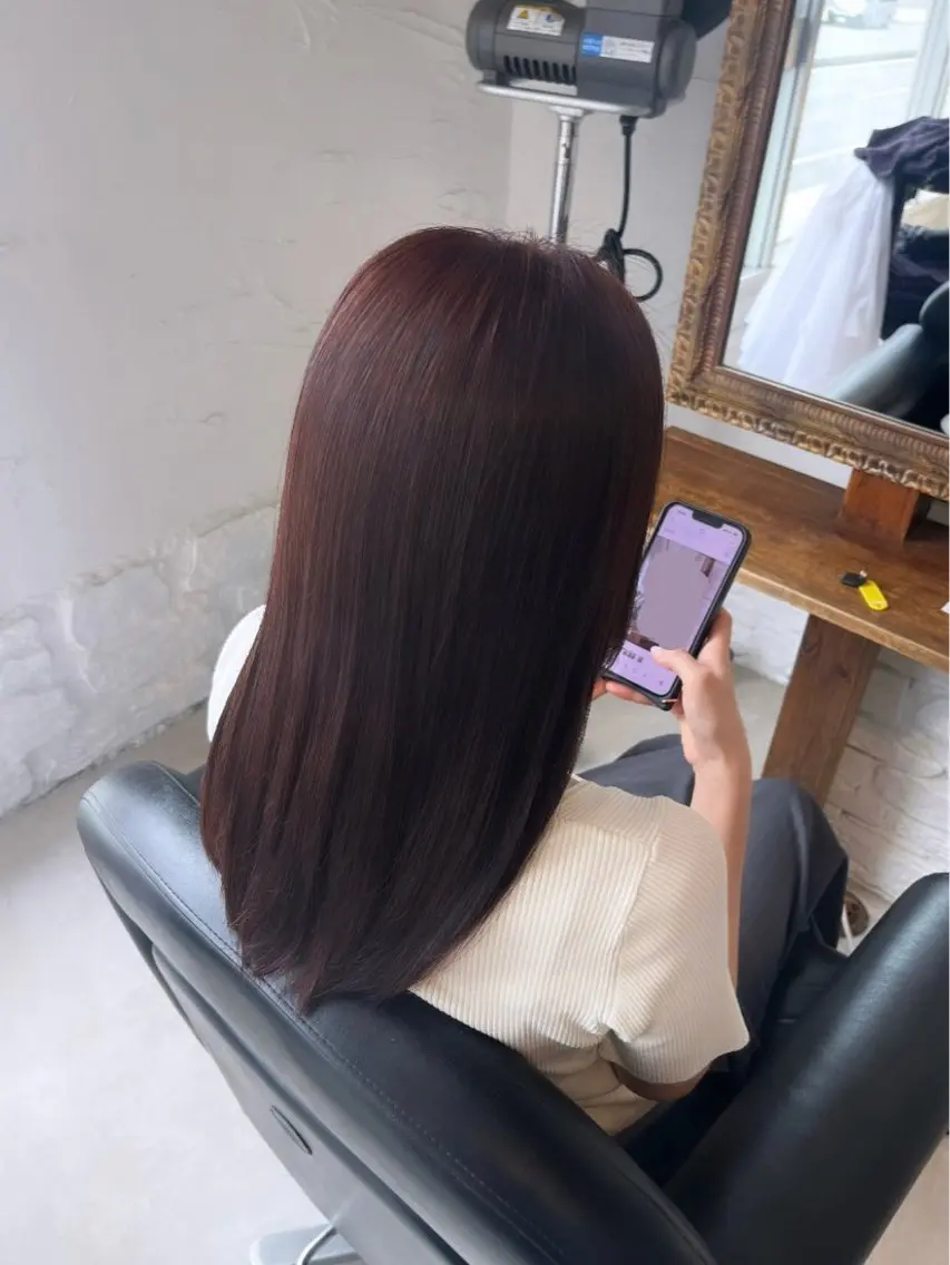 カラー ヘアカラー Frames Yumeのヘアスタイル