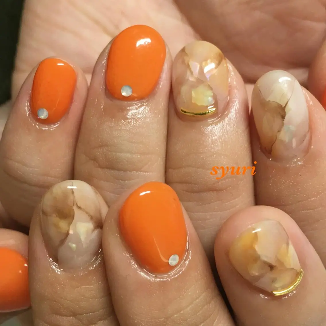 ネイル ハンドネイル syuri nailのネイルデザイン