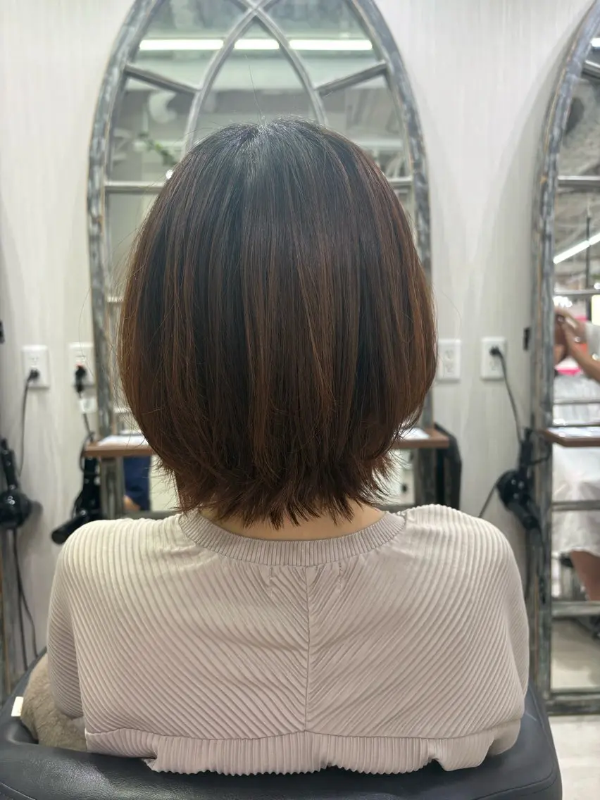 韓国風レイヤー/メン ズパーマ✨みずか💜のヘアスタイル