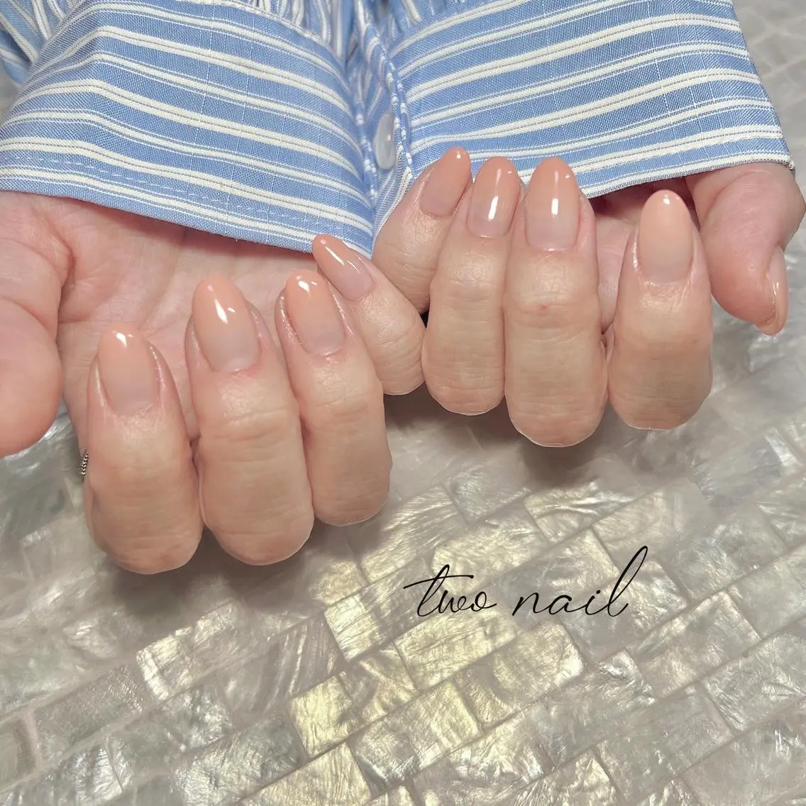 ネイル アートネイル フットネイル ハート ニュアンスネイル オフィスネイル ハンドネイル two nailのネイルデザイン