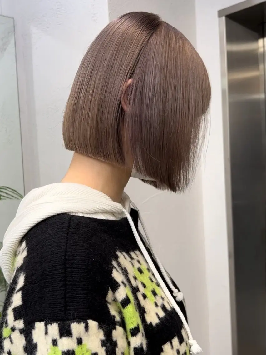 ショート カラー マナ /透明感カラー🩰のヘアスタイル