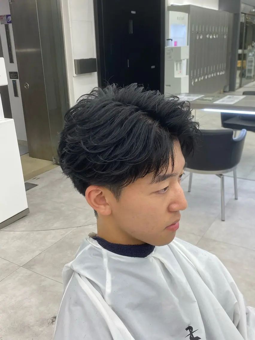 ショート 伸ばしかけ ショートヘア 渋谷💎メンズカット 💎メンズ特化　武田のヘアスタイル