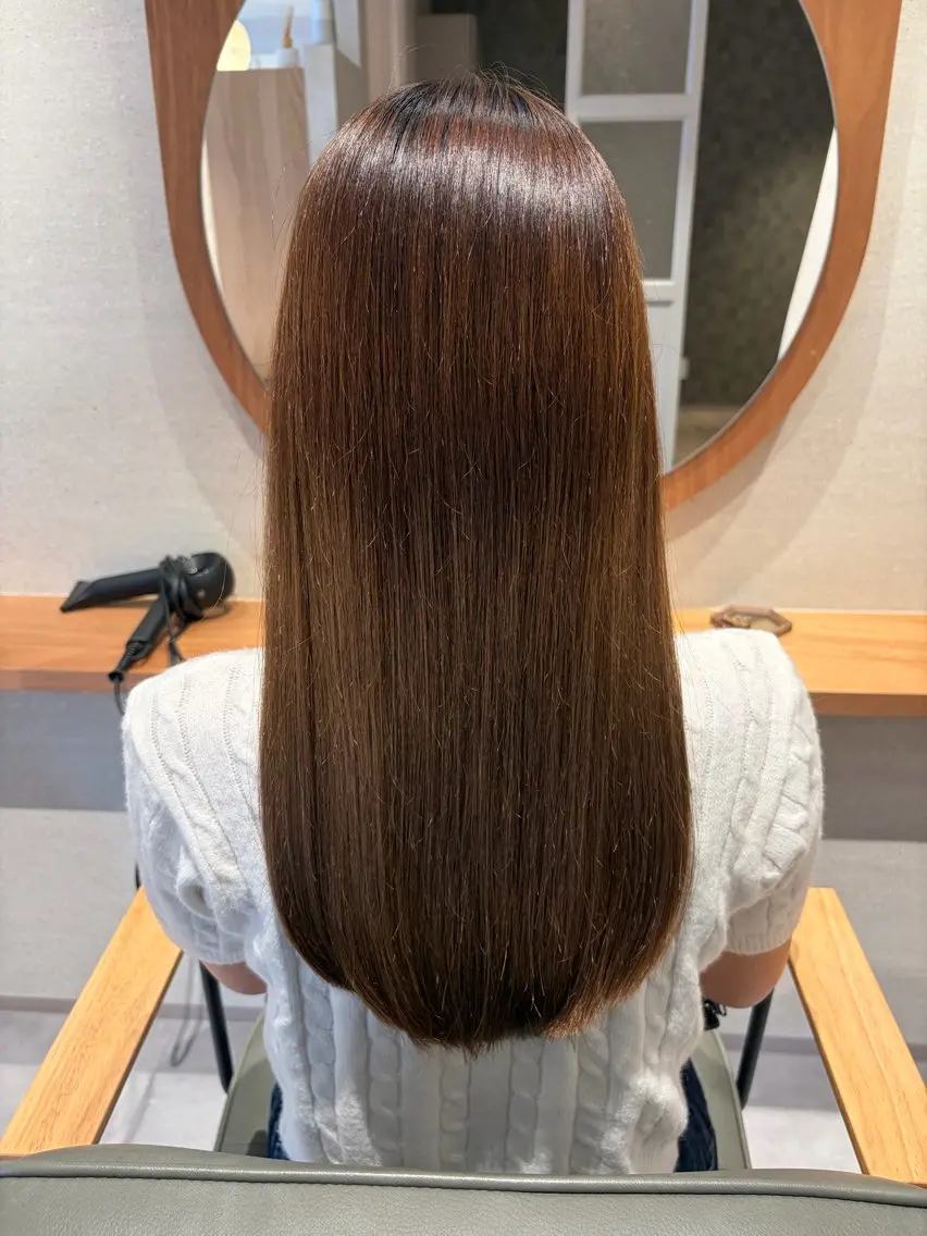 ロング 【無料🌷カット モデル】のヘアスタイル