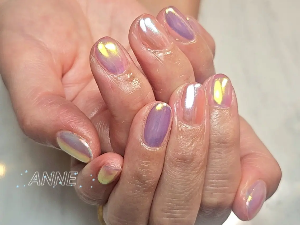 HAND オフあり!🪞10本ミラーネイル💛 ※ベースカラー追加の場合は必ずメッセージでお知らせください🙇♀️の写真