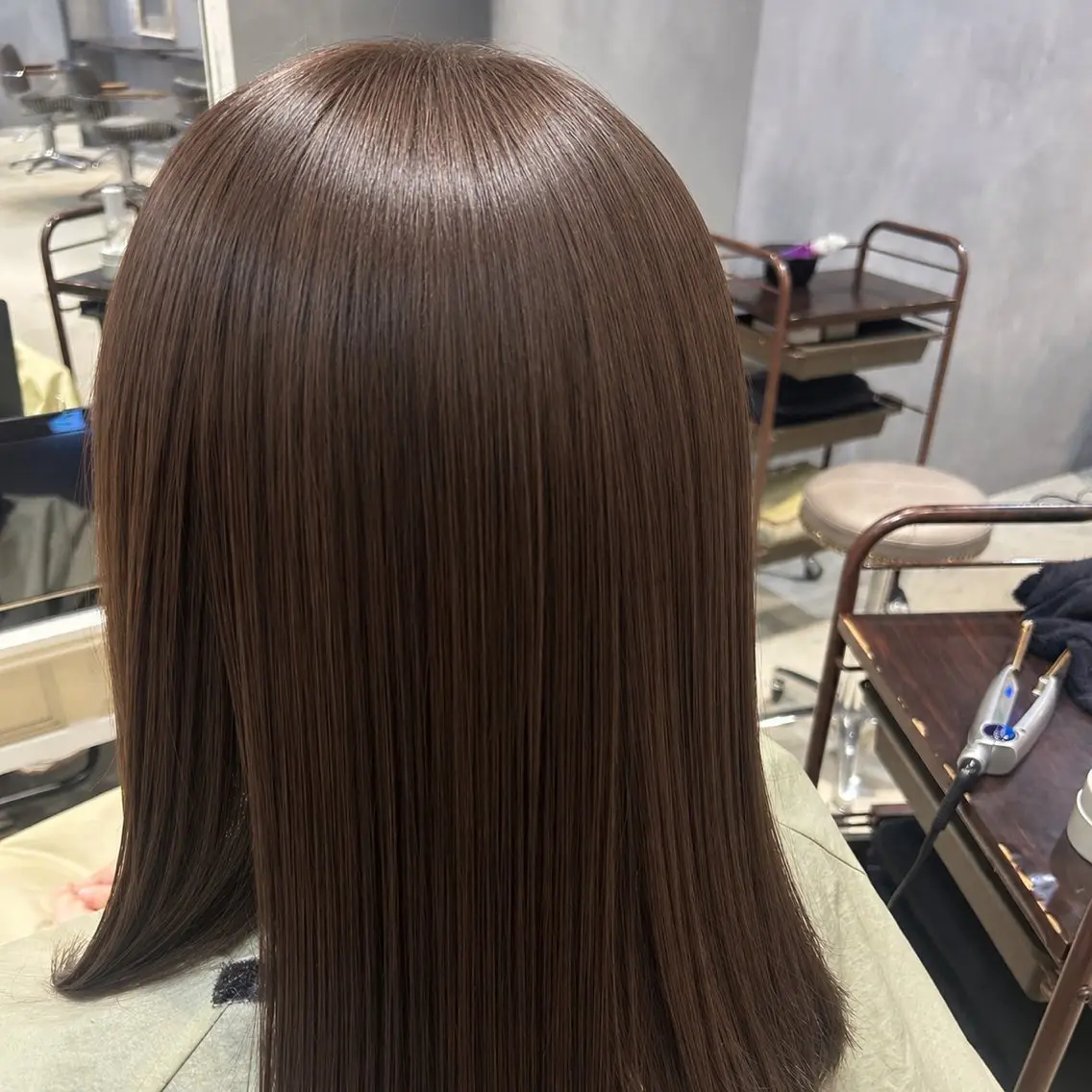 【🧸ワンカラー🧸】全体カラー➕7stepトリートメント【平日限定】の写真