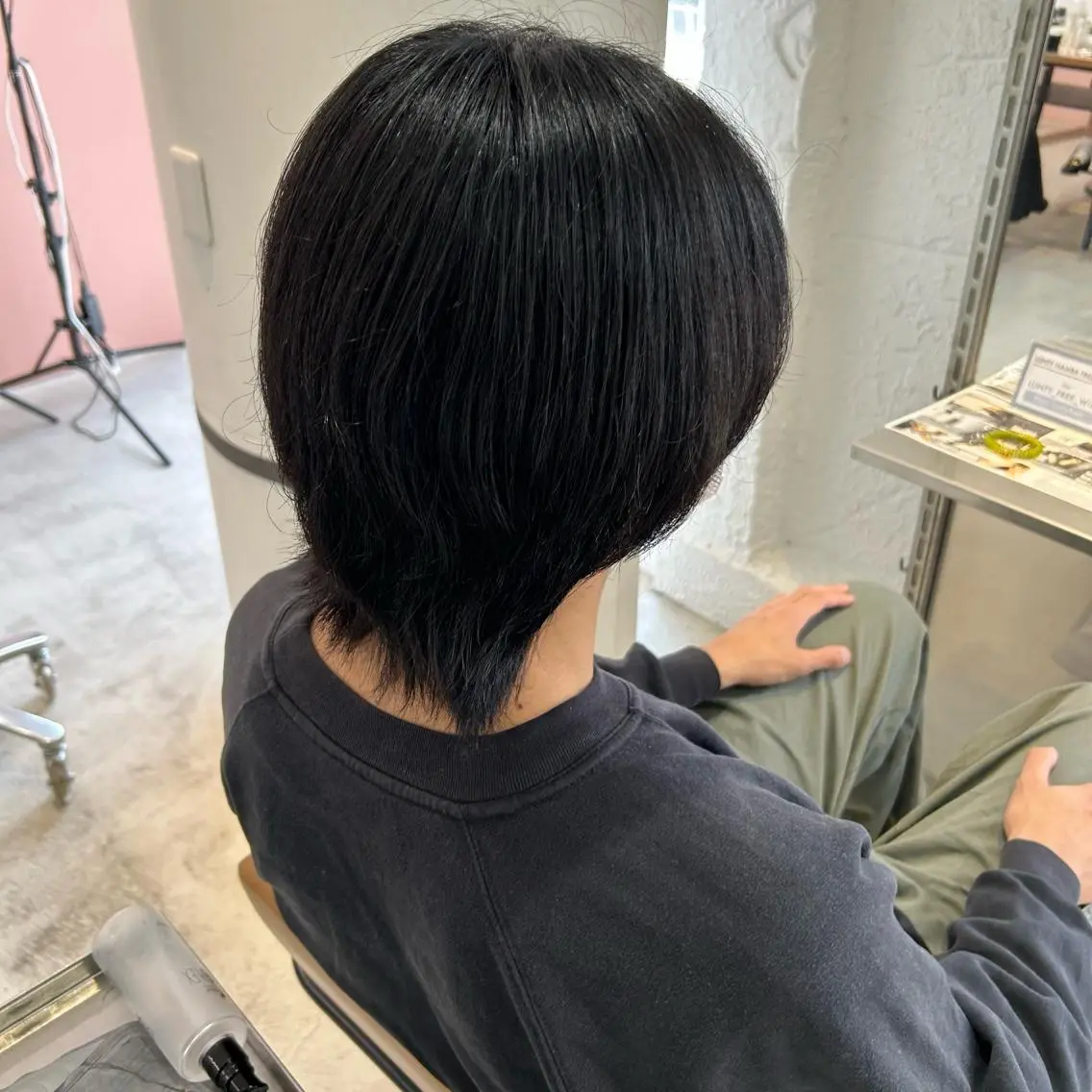 メンズ 縮毛矯正・髪質改善 特化 出納 直起のヘアスタイル