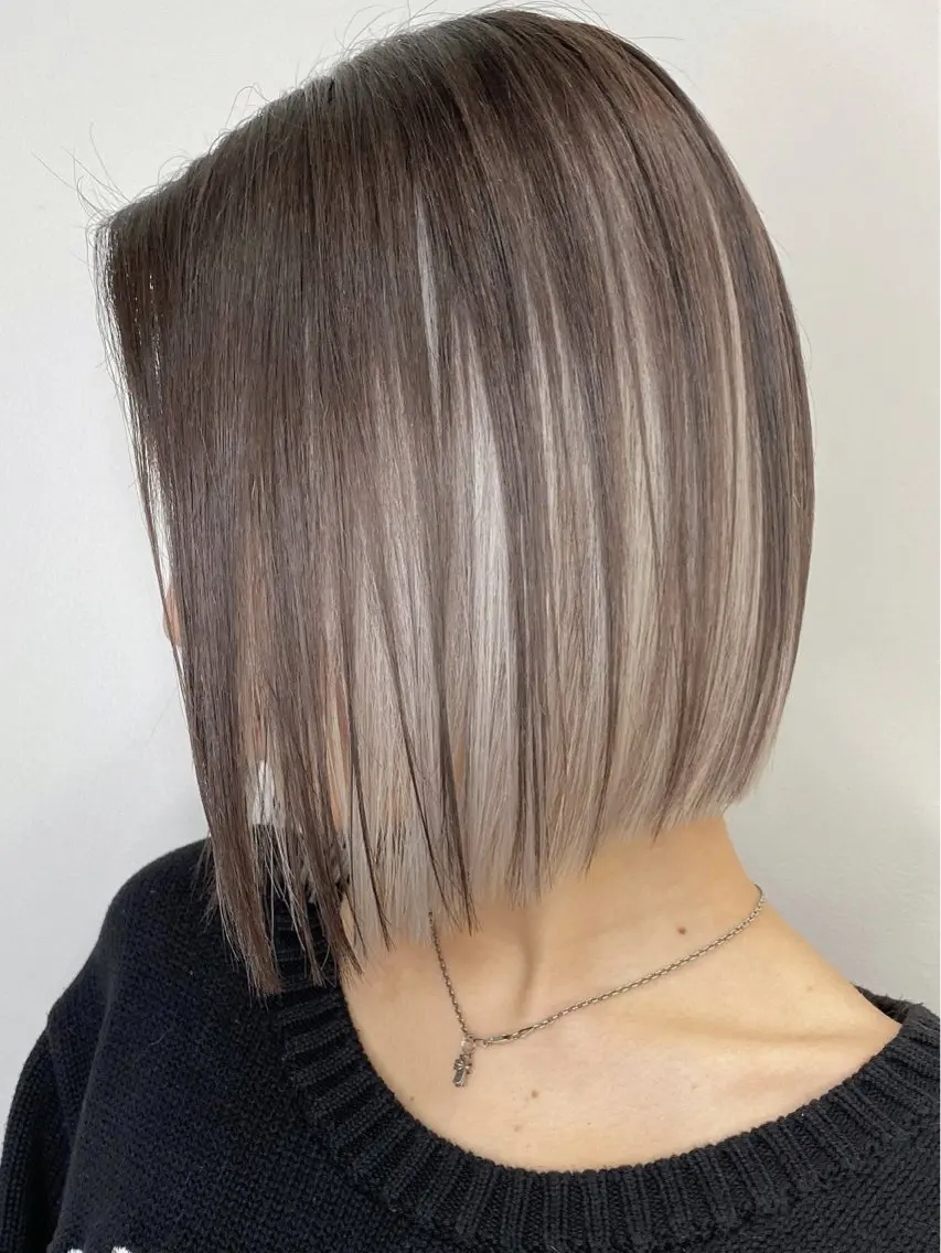 ショート シールエクステ エクステ カット ヘアカラー ヘアサロンelyts 表参道店のヘアスタイル