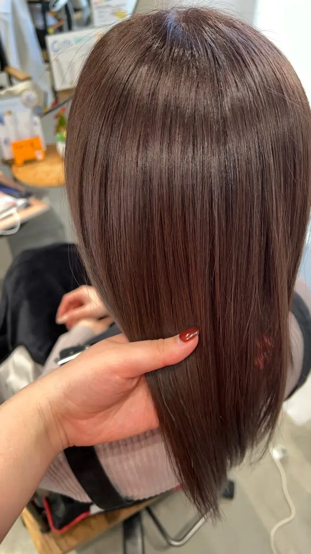 カット+カラーの写真