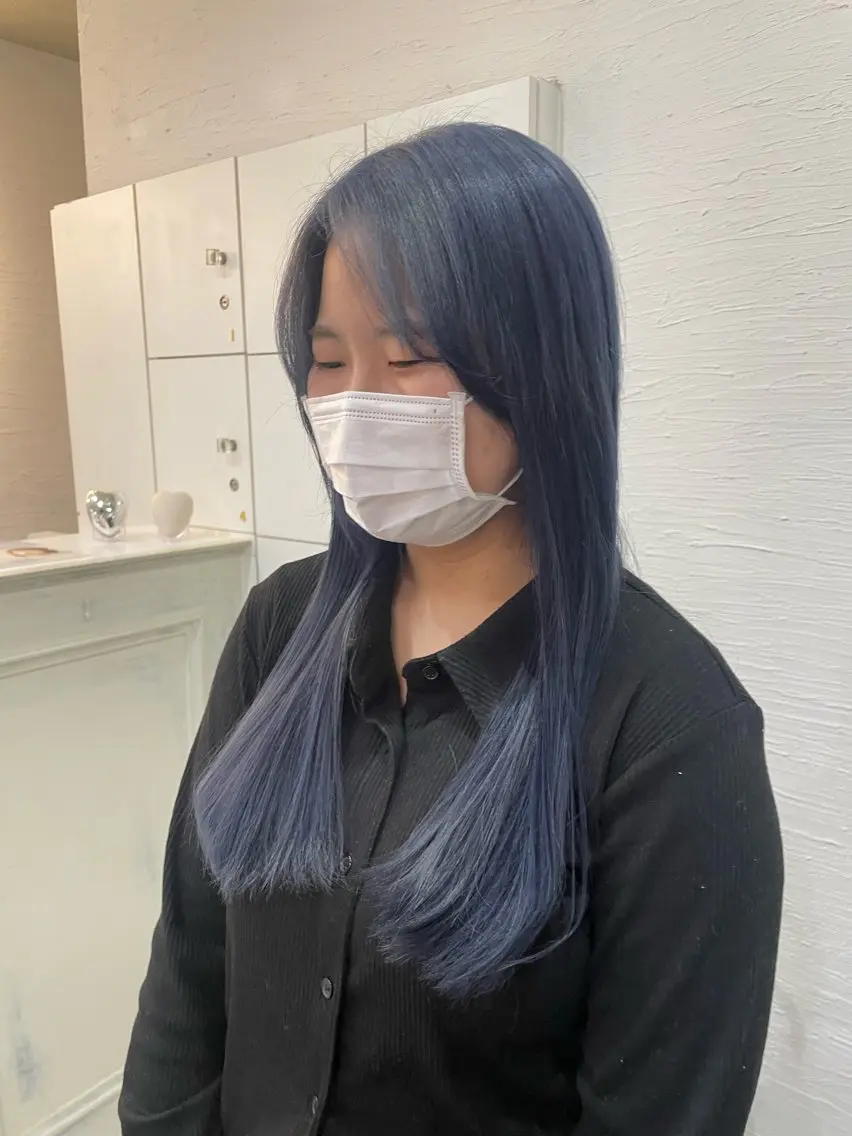 カラー 緑区/艶髪 🦋柿下のヘアスタイル