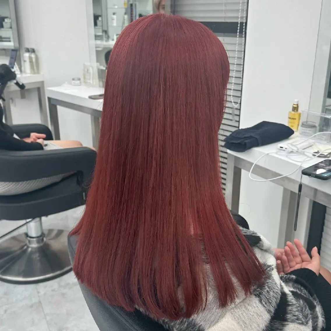 カラー ブリーチ ケアブリーチ ブリーチなしカラー 髪質改善 🍒renka🍒 ボブ/ショート/暖色のヘアスタイル