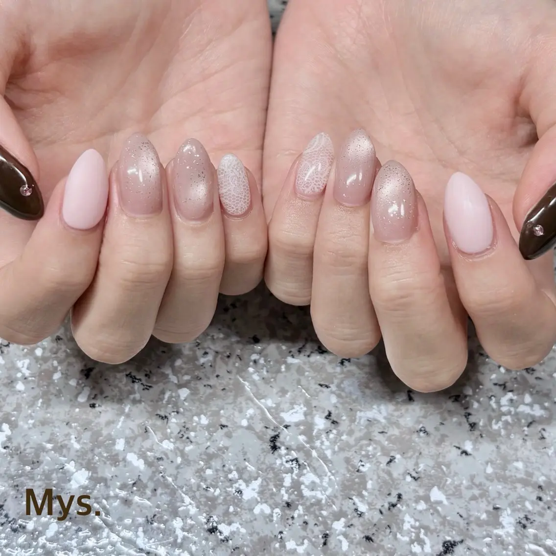 ネイル ハンドネイル Mys. 三上紗紀のネイルデザイン