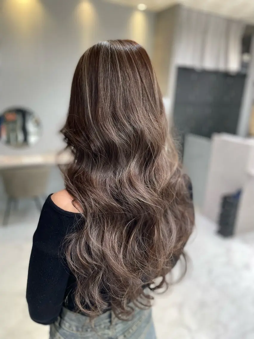 ロング ヘアカラー 福岡美髪矯正/ KAEDEのヘアスタイル