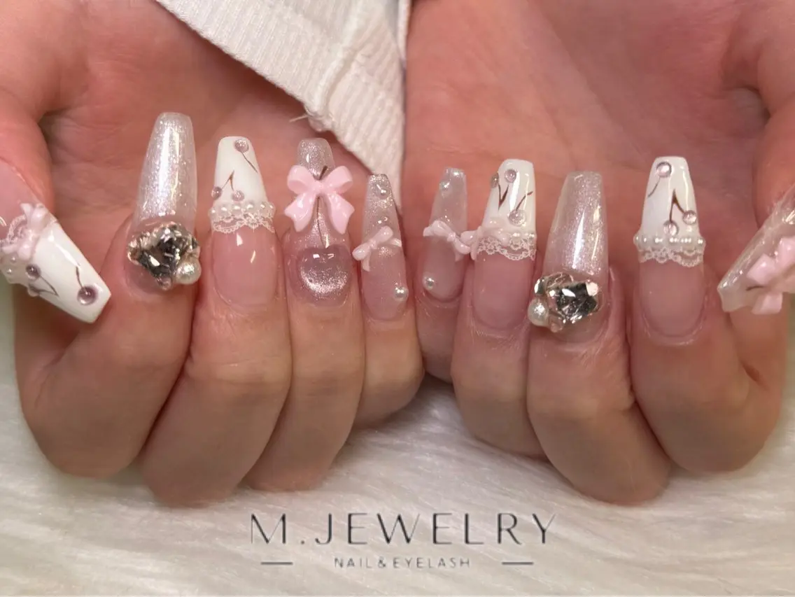 ネイル ハンドネイル M.JEWELRY REMI🎀五反野店のネイルデザイン