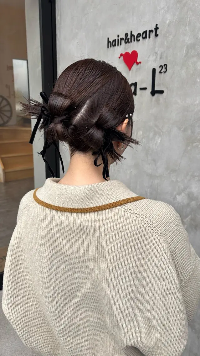 ミディアム mata-L23 かのんのヘアスタイル