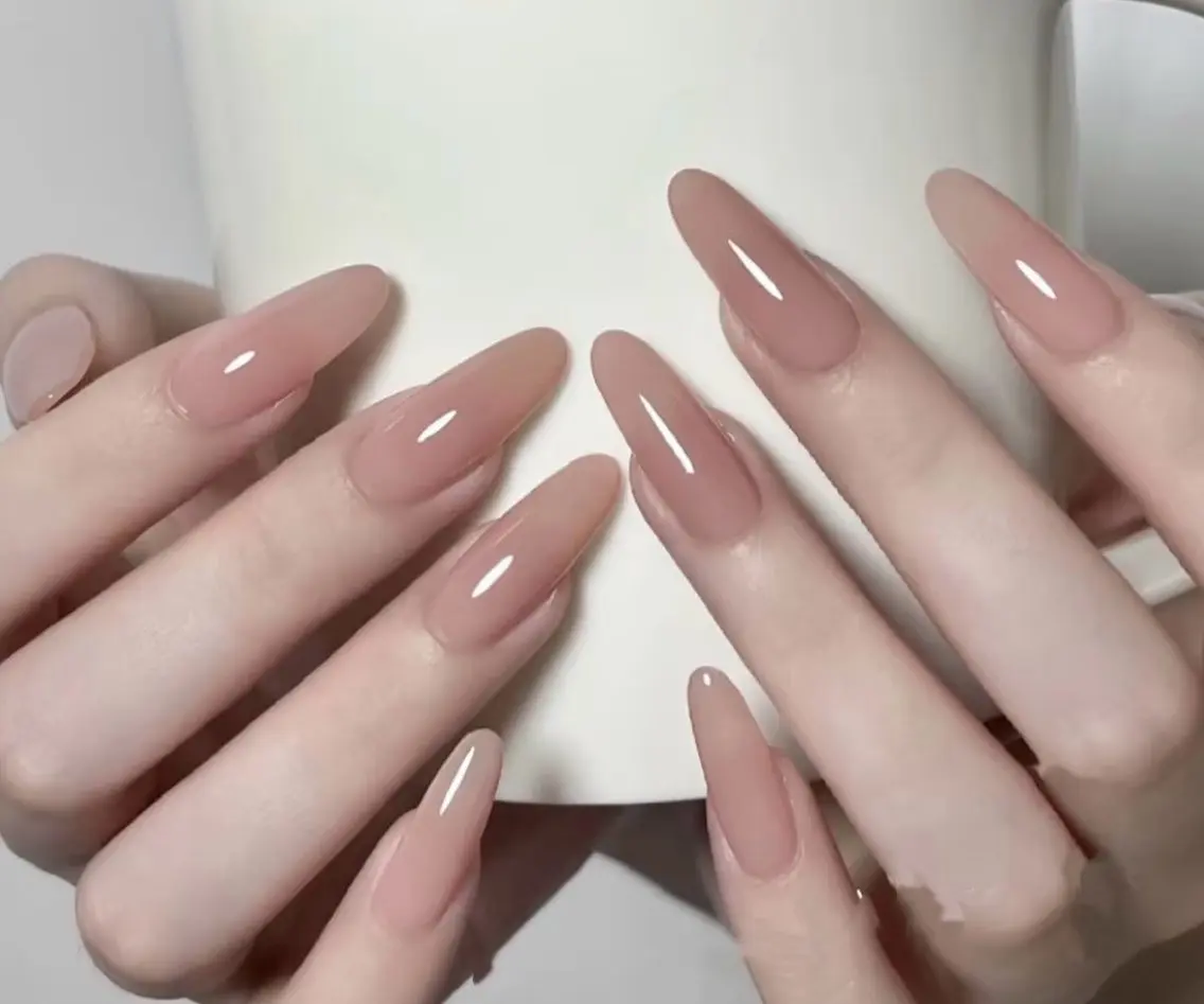 ネイル アートネイル ジェルネイル 韓国ネイル ニュアンスネイル シンプルネイル ハンドネイル ハンドケア Anna Melia Nailのネイルデザイン