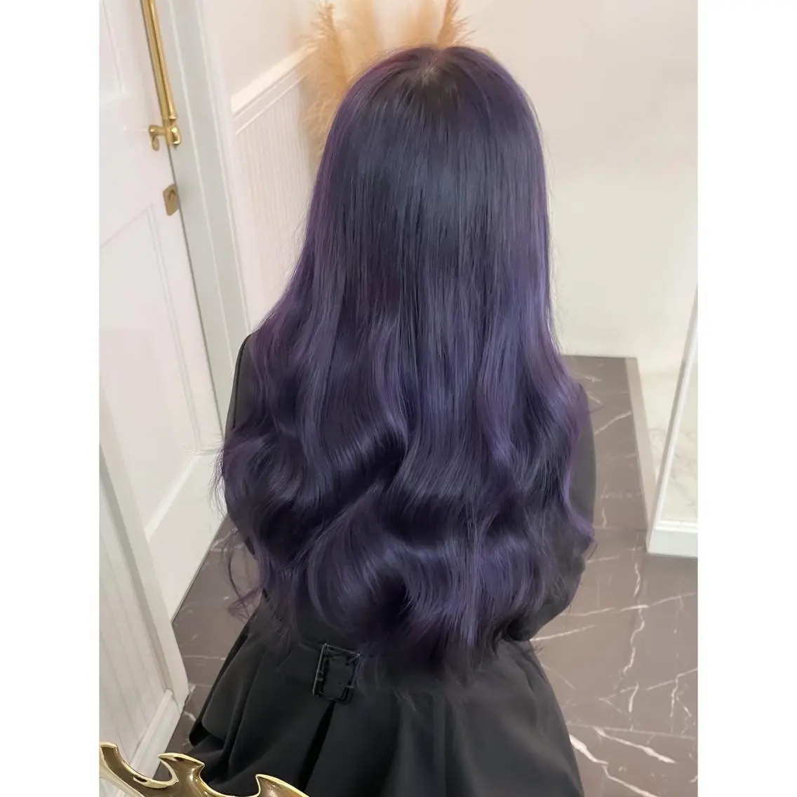 ロング カラー ブリーチ miyu /トレンド カラー×艶髪のヘアスタイル