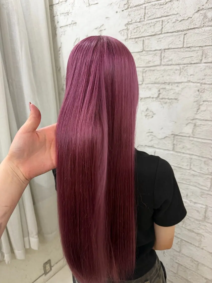 ロング ブリーチモデル 募集NOA🩷のヘアスタイル